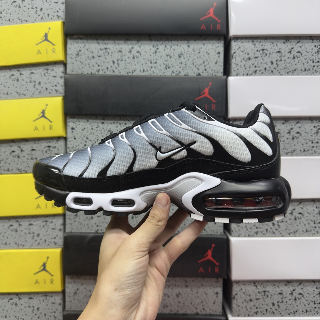 Nike Air Max Plus Black Silver White DM0032-003 - Image 3