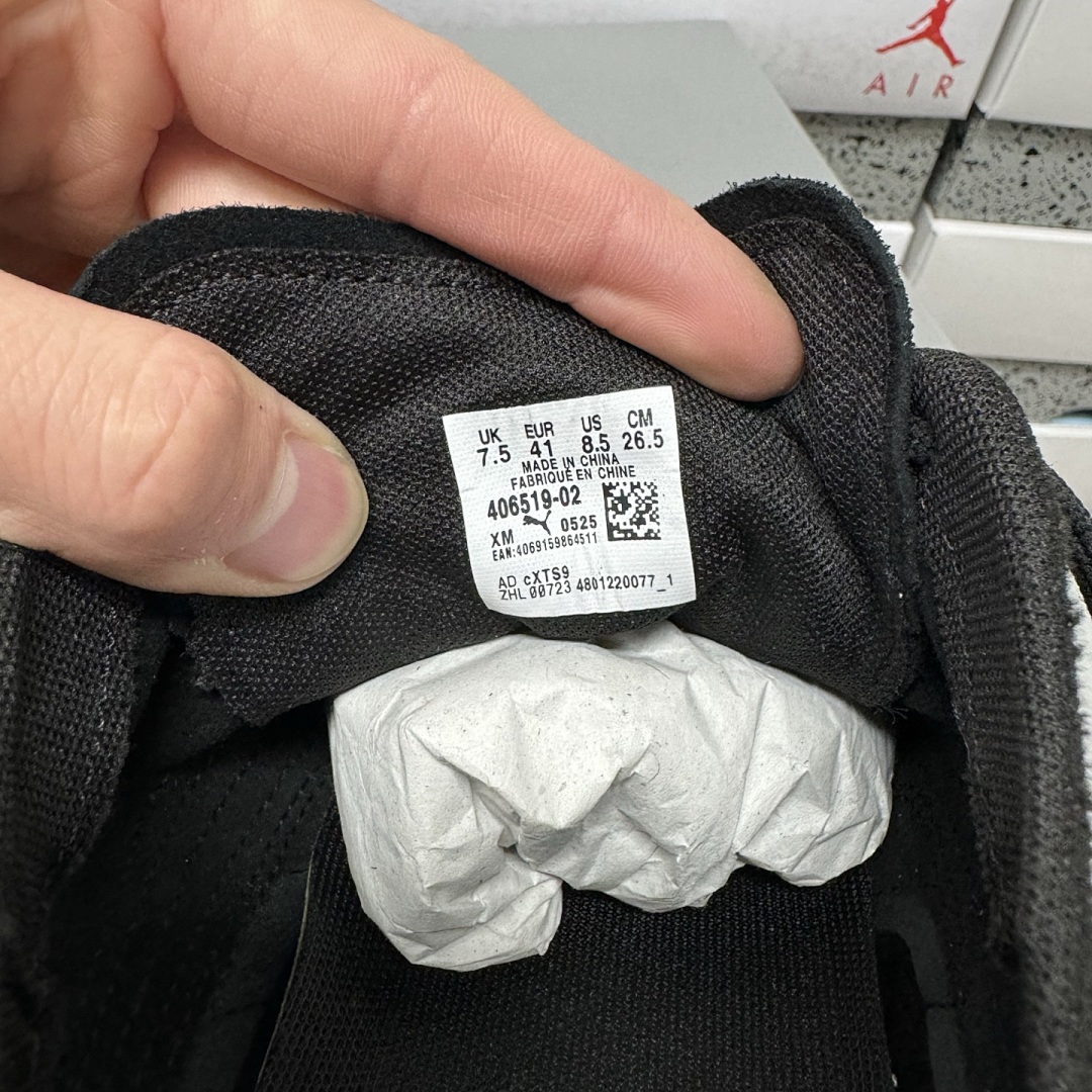 Balenciaga Speedcat Suede (Distressed Black White) - Image 2