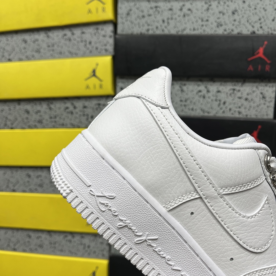 Nike Air Force 1 Low SP Drake NOCTA X Chrome Hearts White CZ8065-100Chrome - Image 10