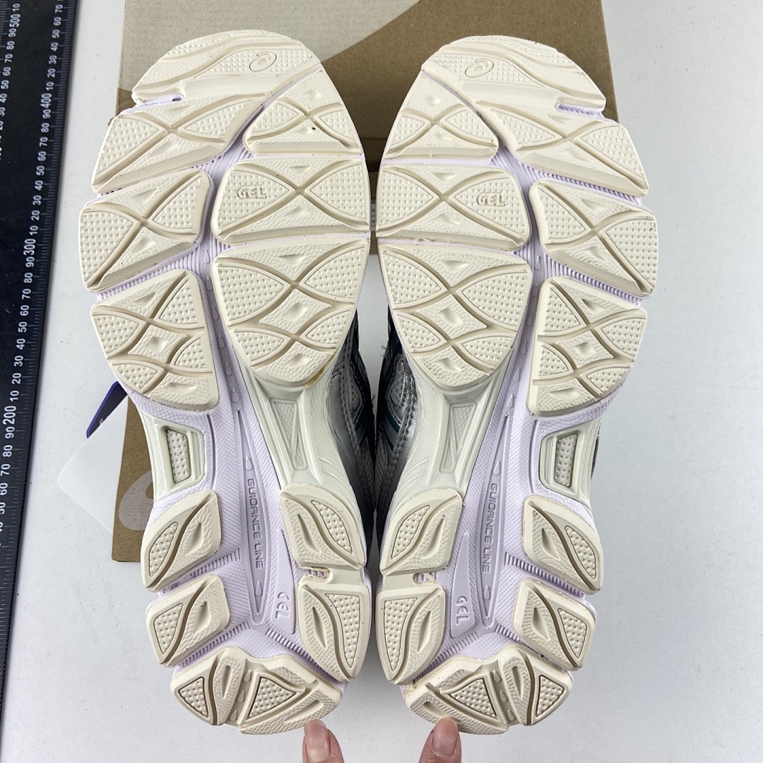 ASICS Gel-NYC Cream Kale NYC Off (White Silver Green) - Image 8