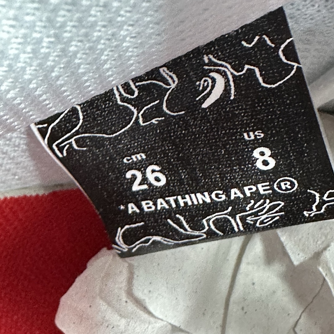 Bape Sta Low 1G30-191-002RED - Image 5