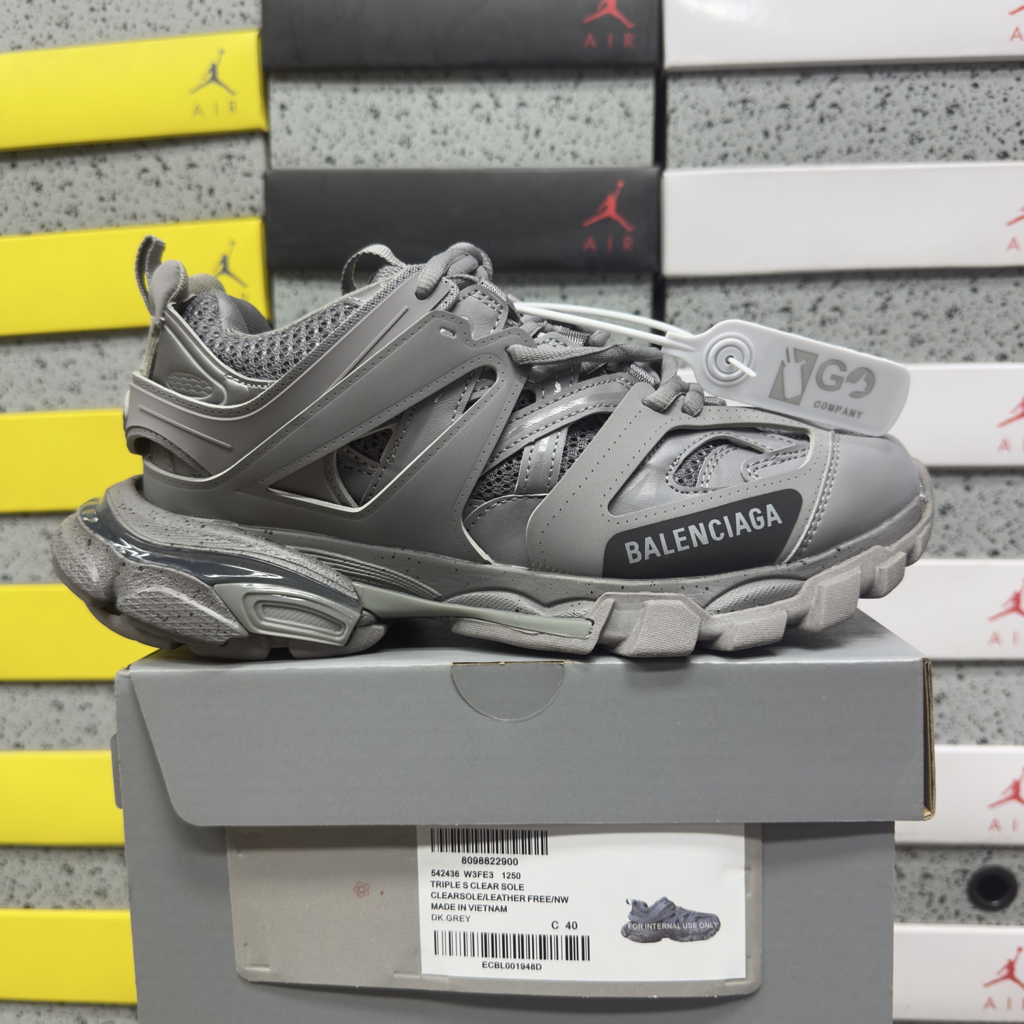 Balenciaga BLCG Track 1259 (Grey) - Image 10