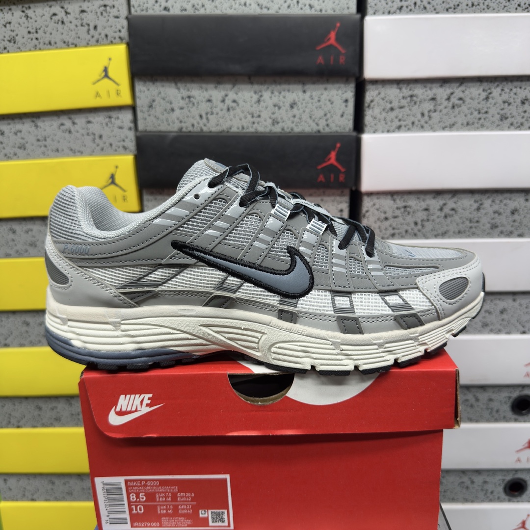 Nike P-6000 Light Smoke Grey Blue Graphite