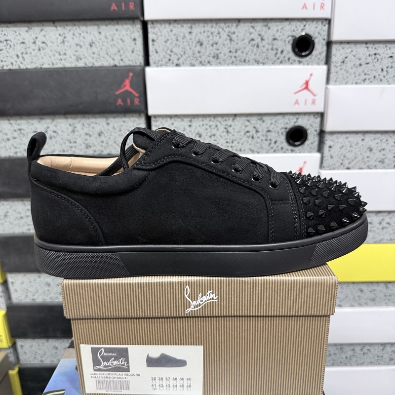 Christian Louboutin CL 1130575CM53 Black Velvet Top