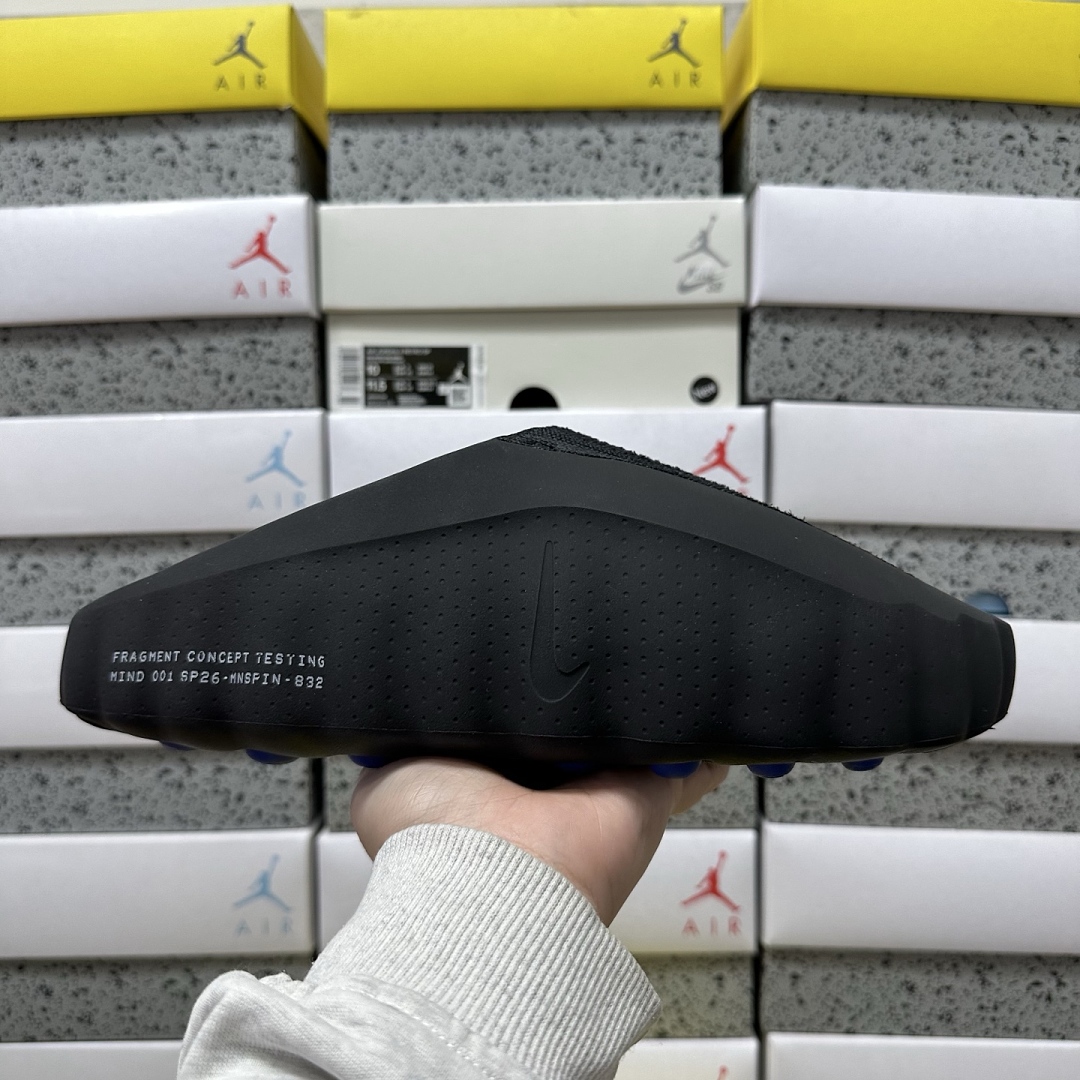 Nike Mind 001 Slide Fragment (Black) - Image 8