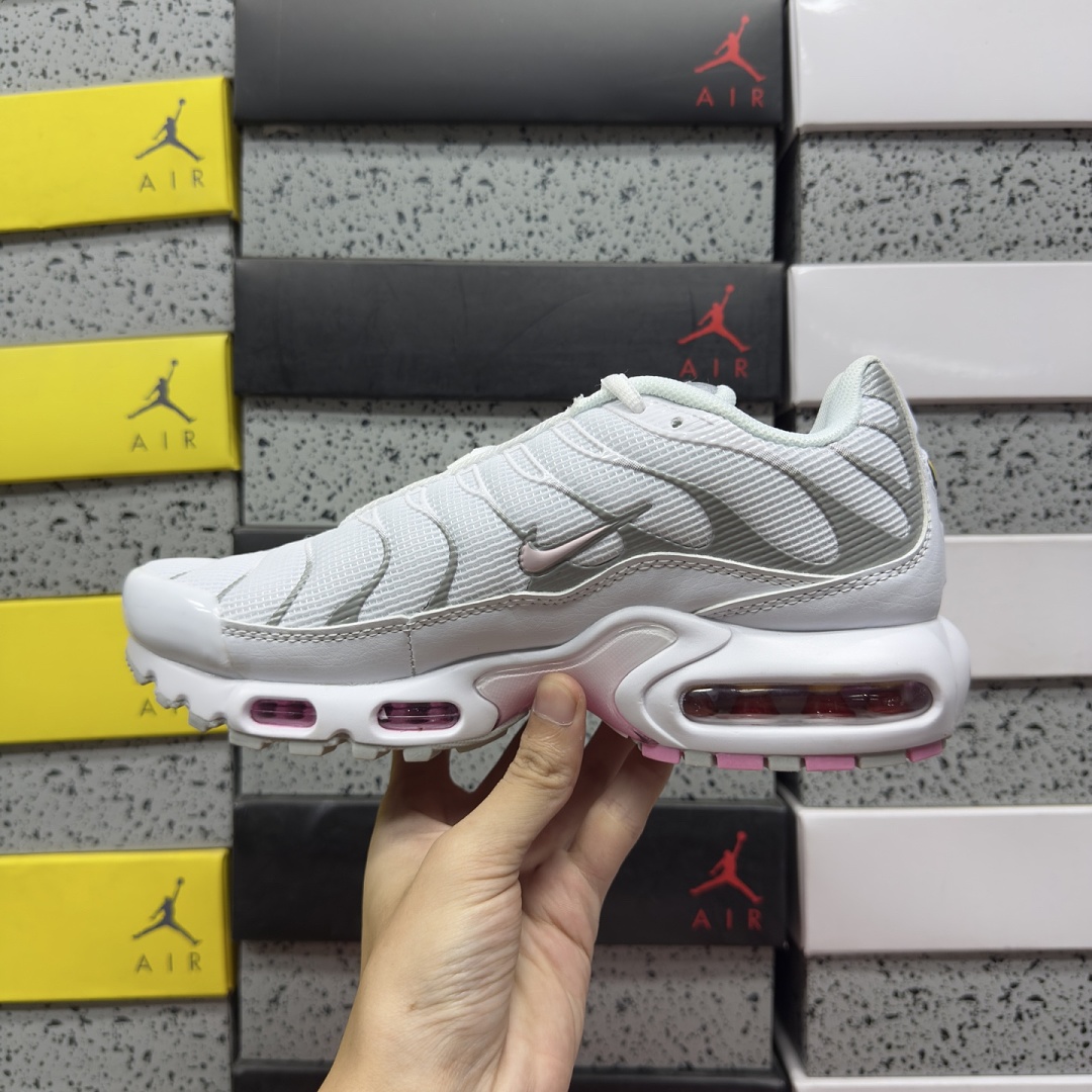 Nike Air Max Plus Summit White Pink Rise HF0107-100 36-40 - Image 4