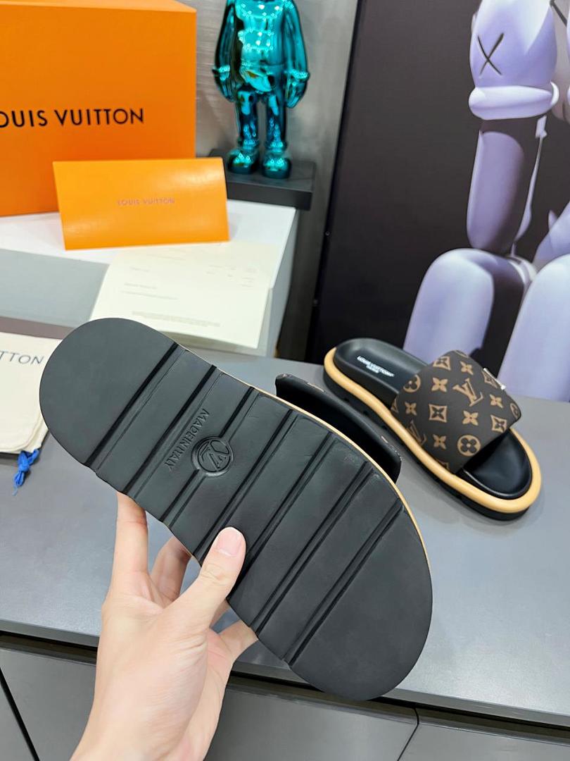 Louis Vuitton Velcro Slippers - Image 2