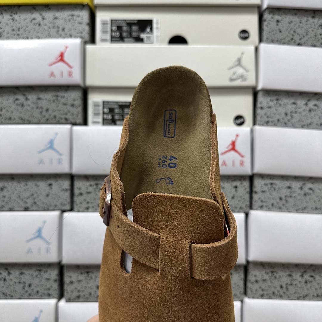 Birkenstock Birken Boston Soft Footbed Suede (Thick Leather) - Image 8