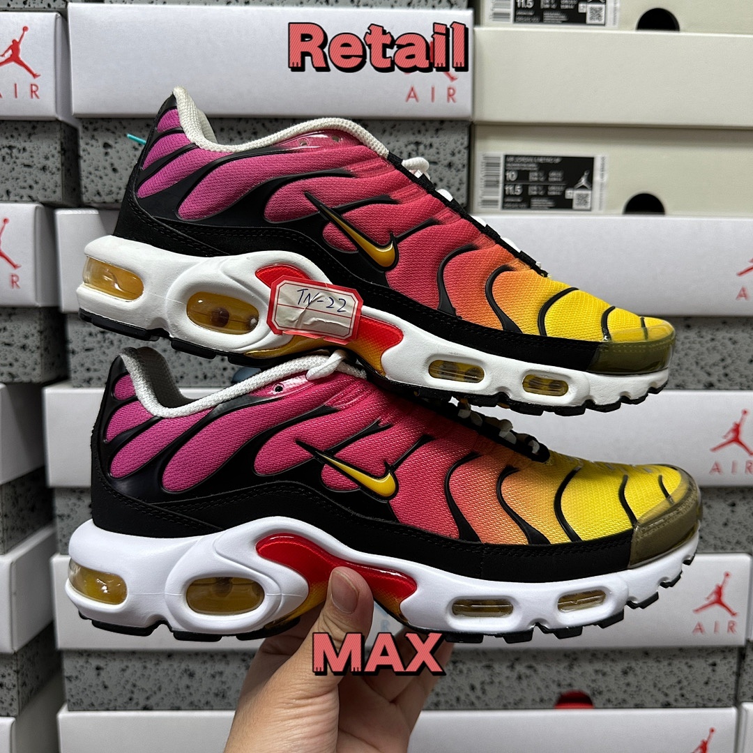 Nike Air Max Plus Yellow Pink Gradient - Image 6
