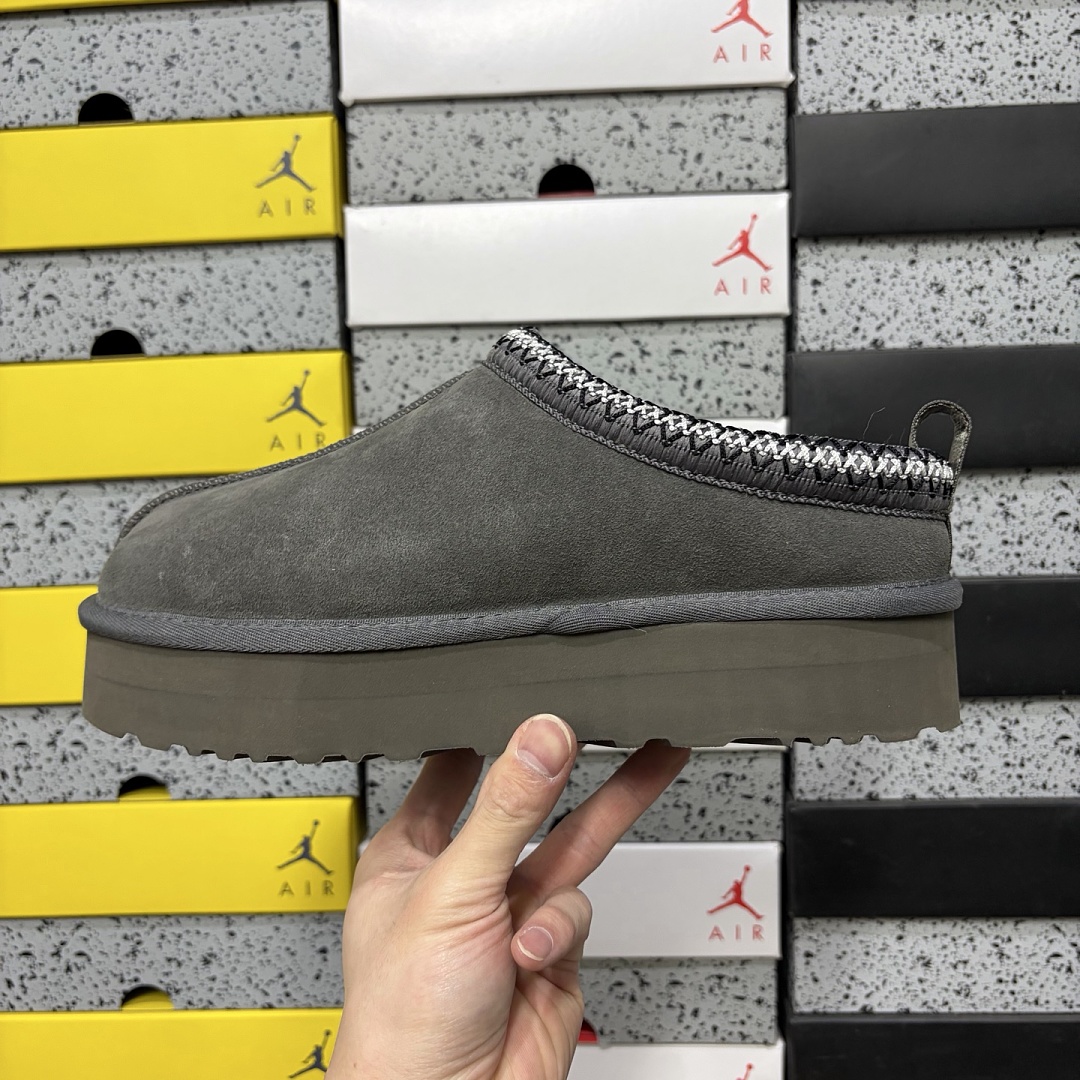 UGG Tazz Thick Sole Loafers / Ethnic Grey -2553 - Image 7