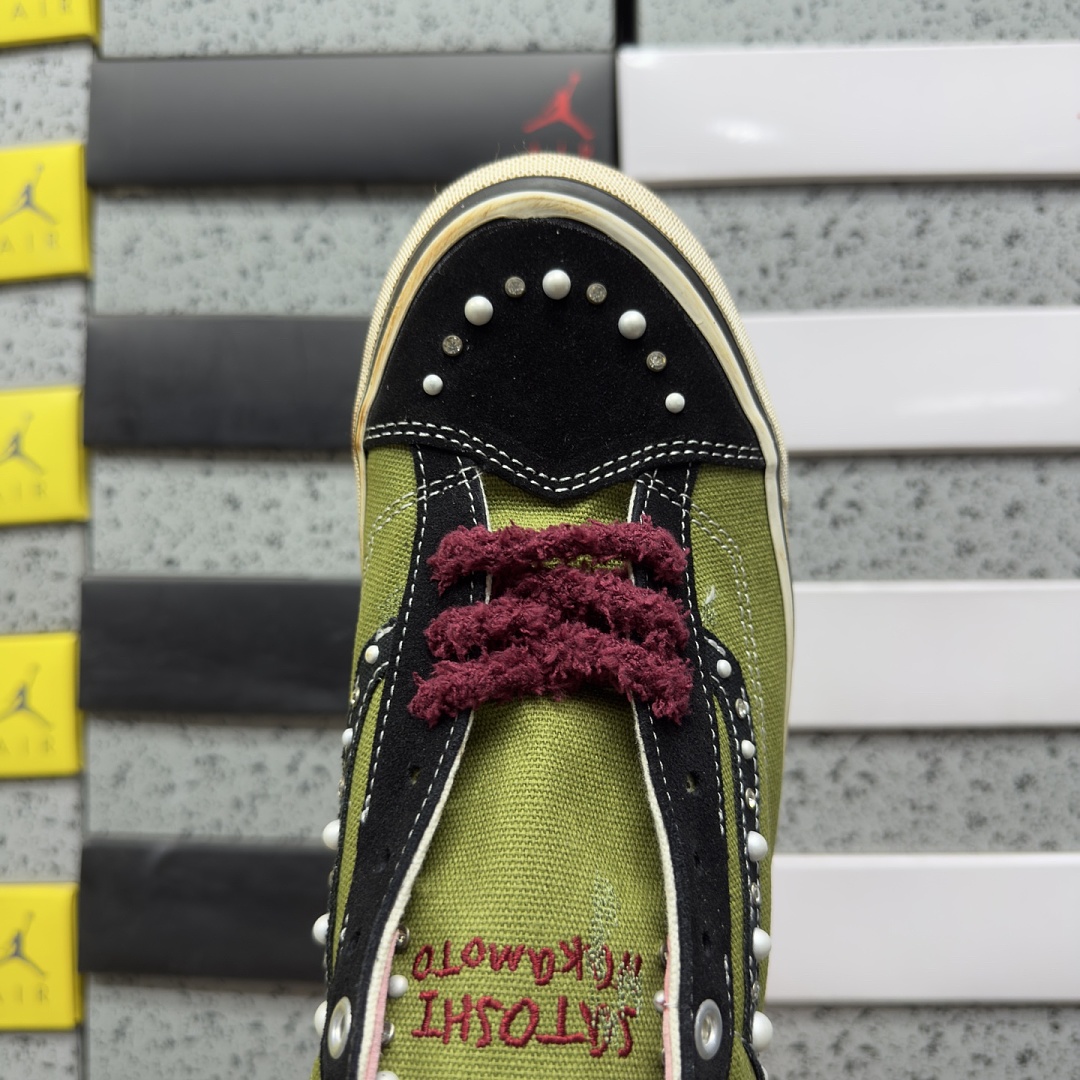 Vans Old Skool 36 VN000E8VYA6 Green Black Bead - Image 7