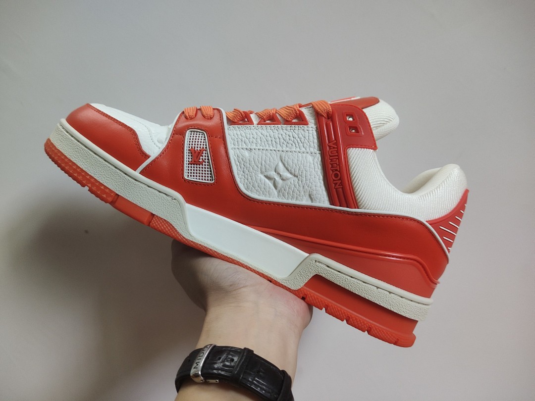 Louis Vuitton LV Trainer (Orange) - Image 5