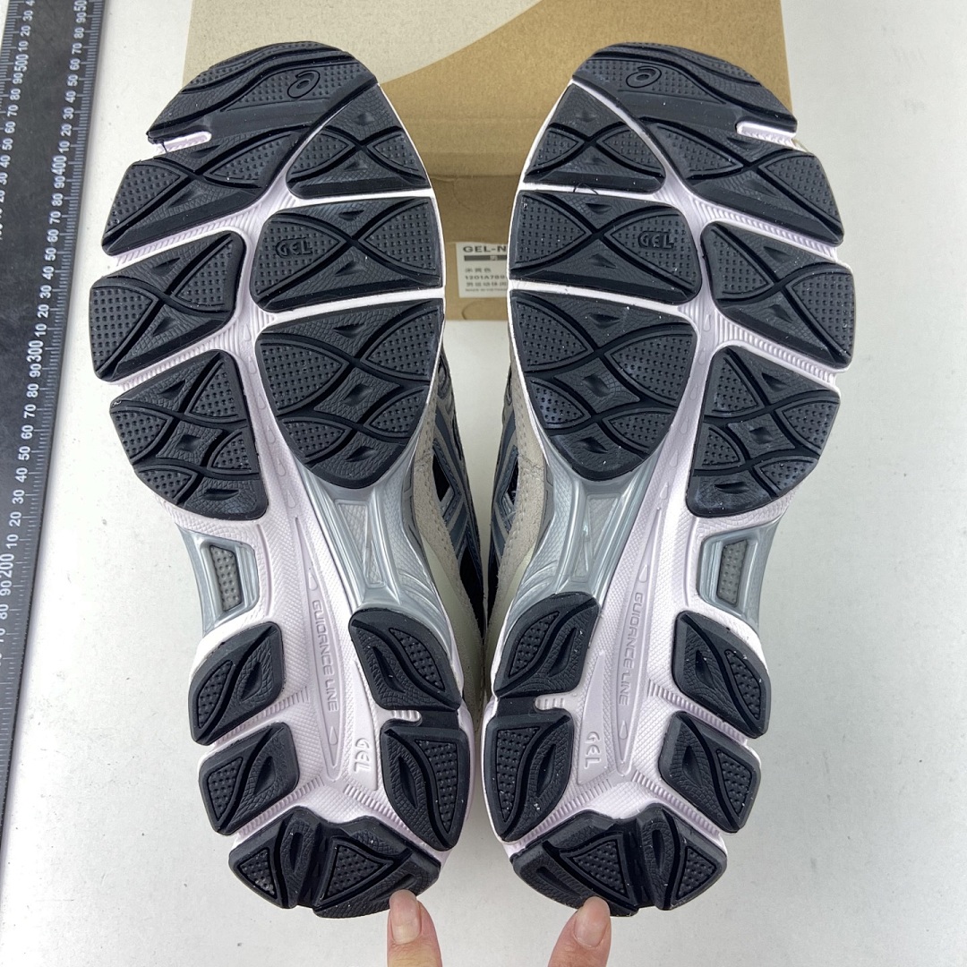 ASICS Gel-NYC Black Clay Grey NYC (Cream Yellow) - Image 7