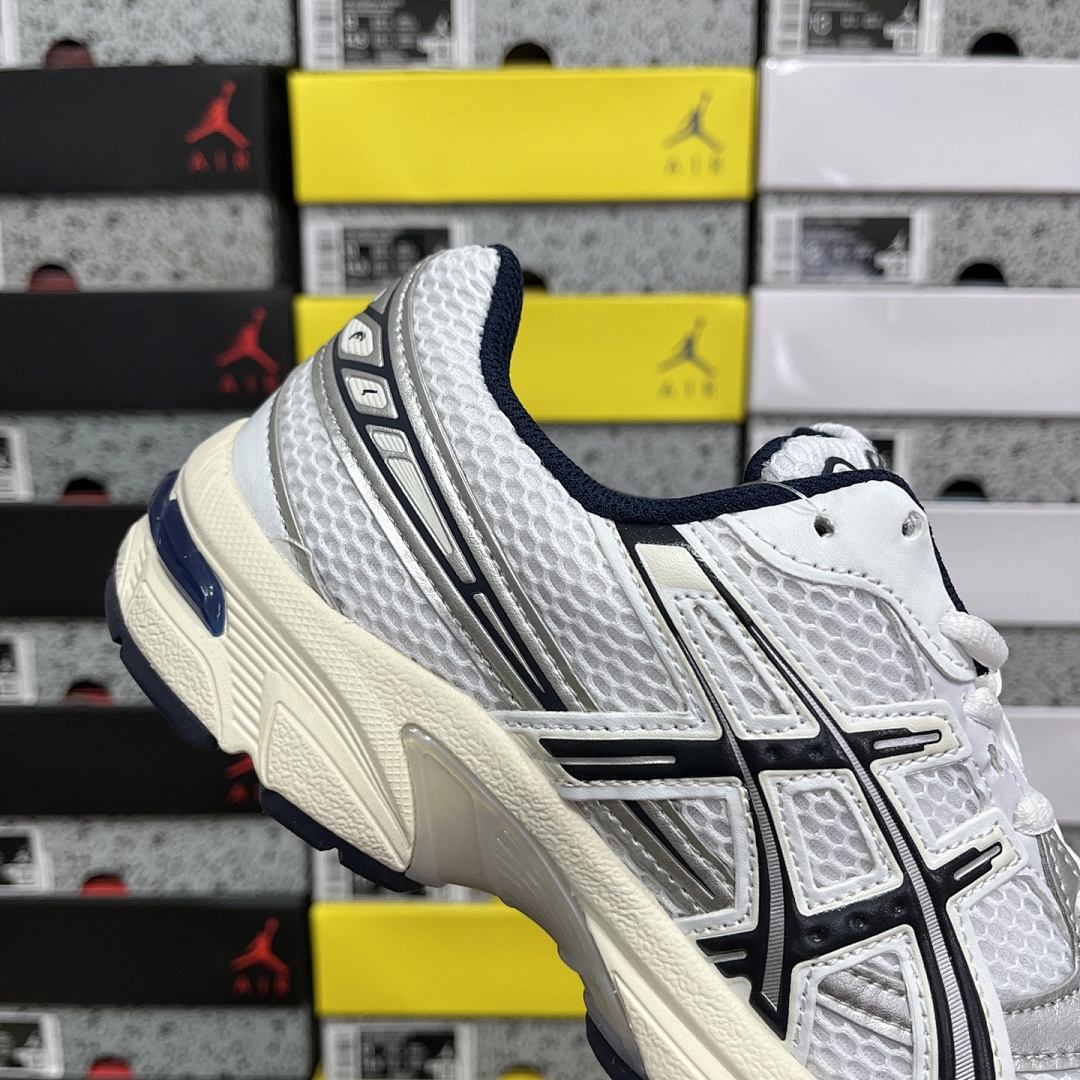 ASICS Gel 1130 White / (Dark Blue) - Image 5
