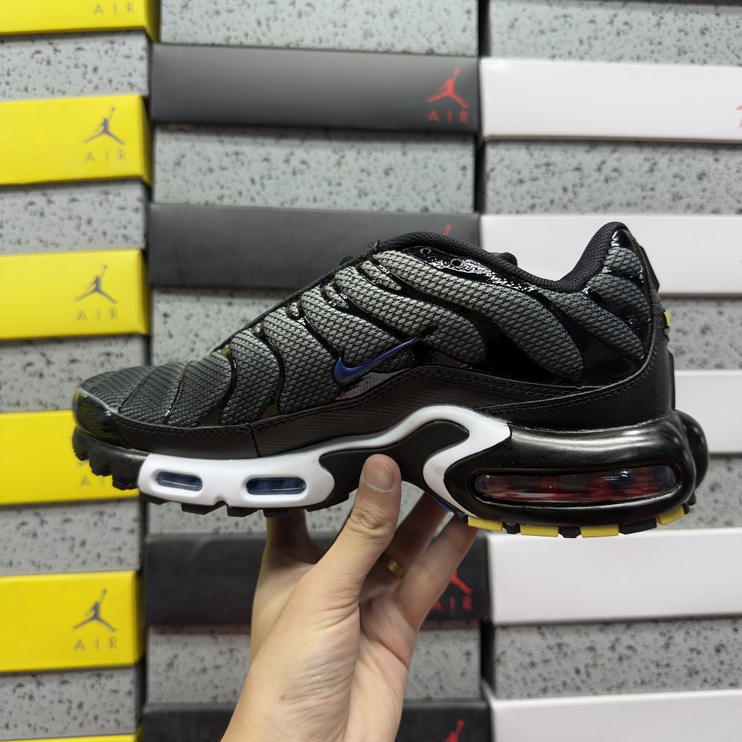 Nike Air Max Plus White Black Racer (Blue) - Image 6