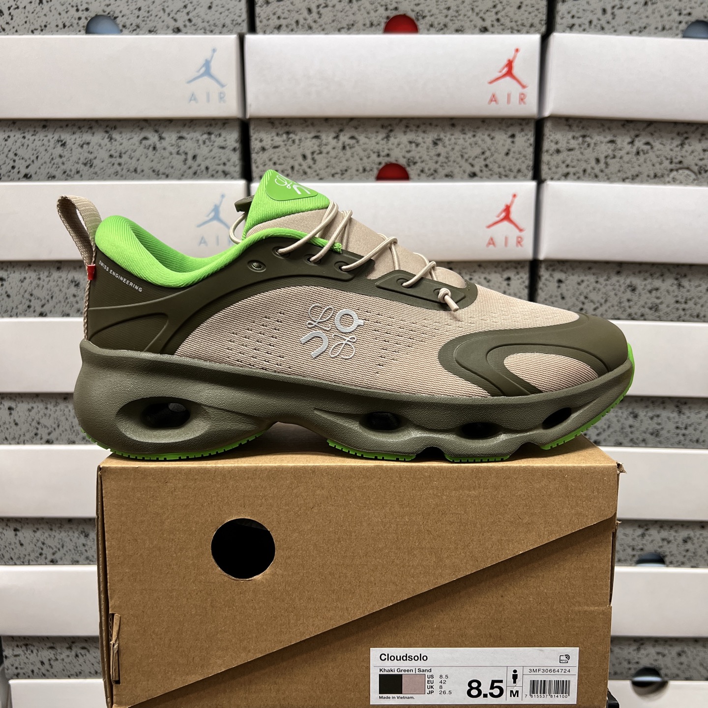 On Running Cloudsolo LOEWE (Khaki Green Sand) - Image 10