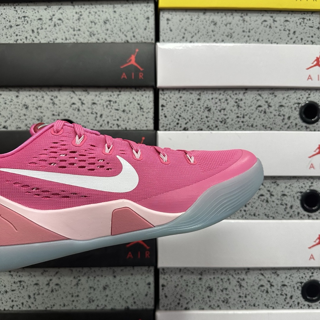 Nike Kobe 9 EM Low Protro Kay Yow Think Pink ZK9 - Image 4