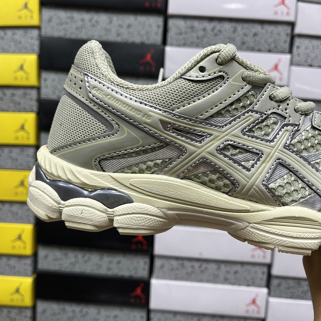 ASICS Gel-Cumulus 16 Leaf (Green Dried) - Image 3