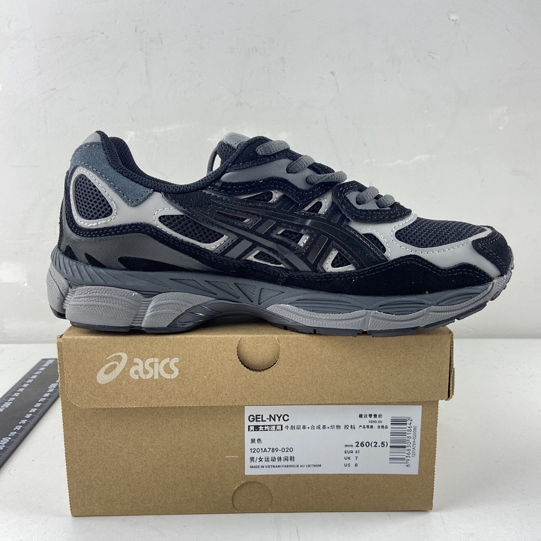 ASICS Gel-NYC Graphite Grey Black NYC - Image 4