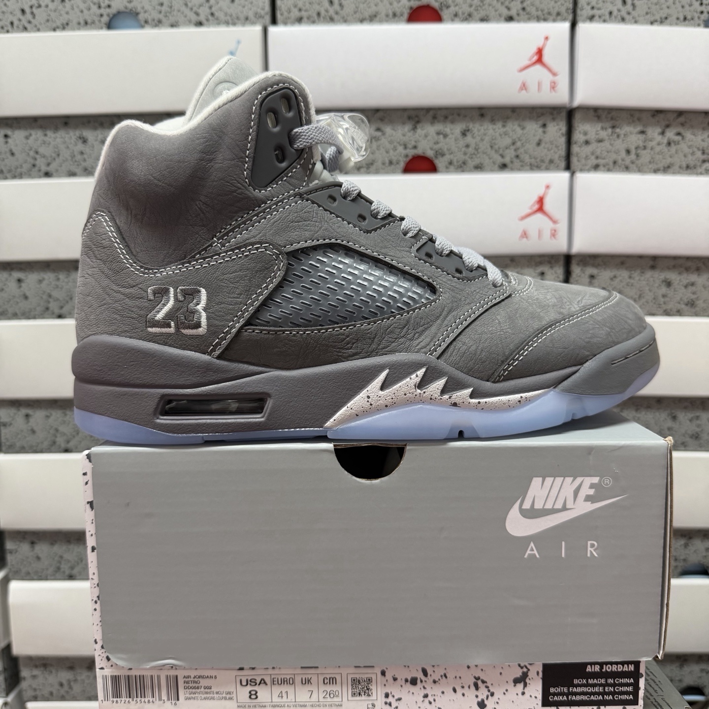 Nike Jordan Retro Wolf DD0587-002 (Blue Grey 5) - Image 10