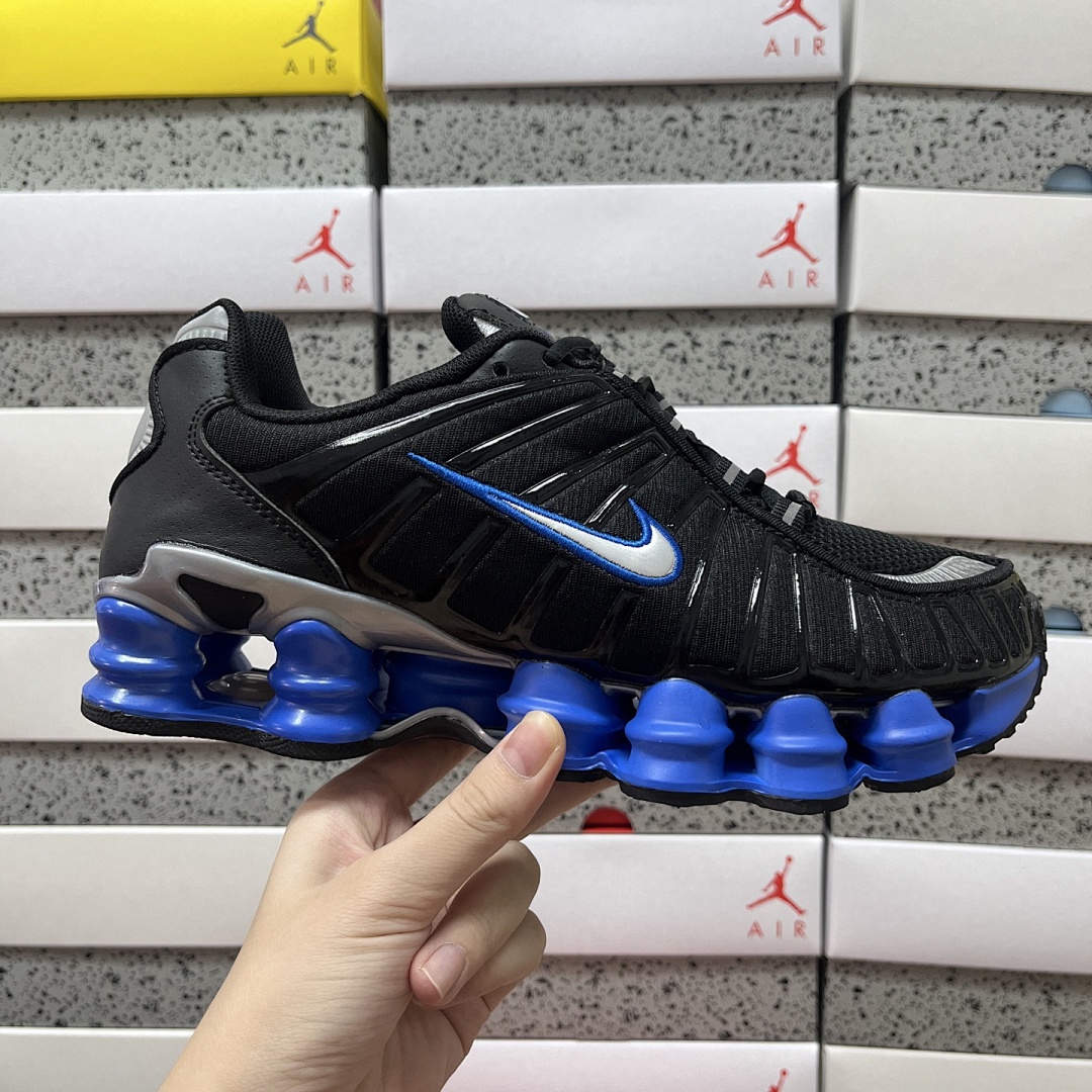 Nike Shox TL Black Racer (Blue Metallic Silver) - Image 7