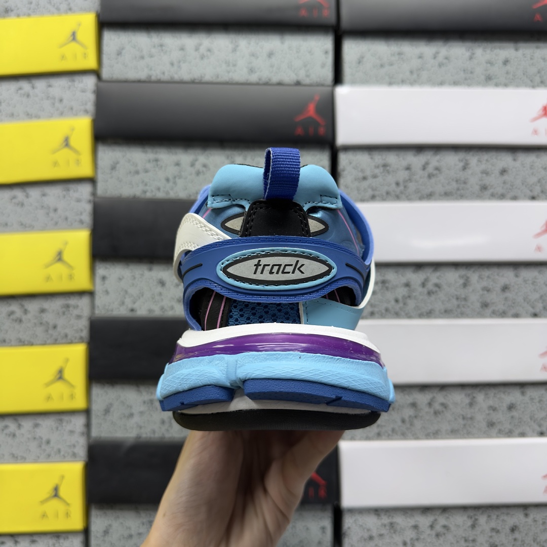 Balenciaga BLCG Track 4162 (Blue Purple) - Image 7