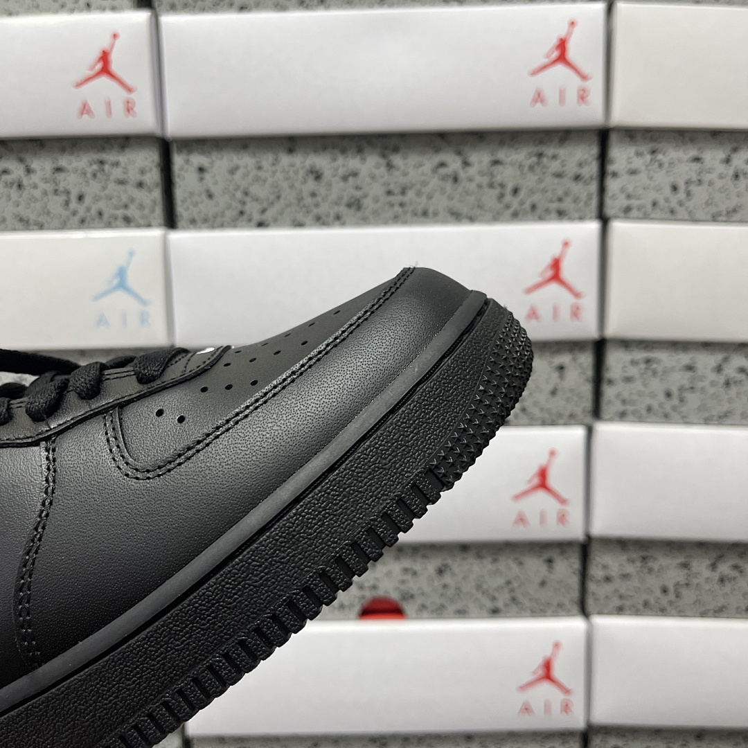 Nike Air Force 1 Low '07 (Black White) - Image 6