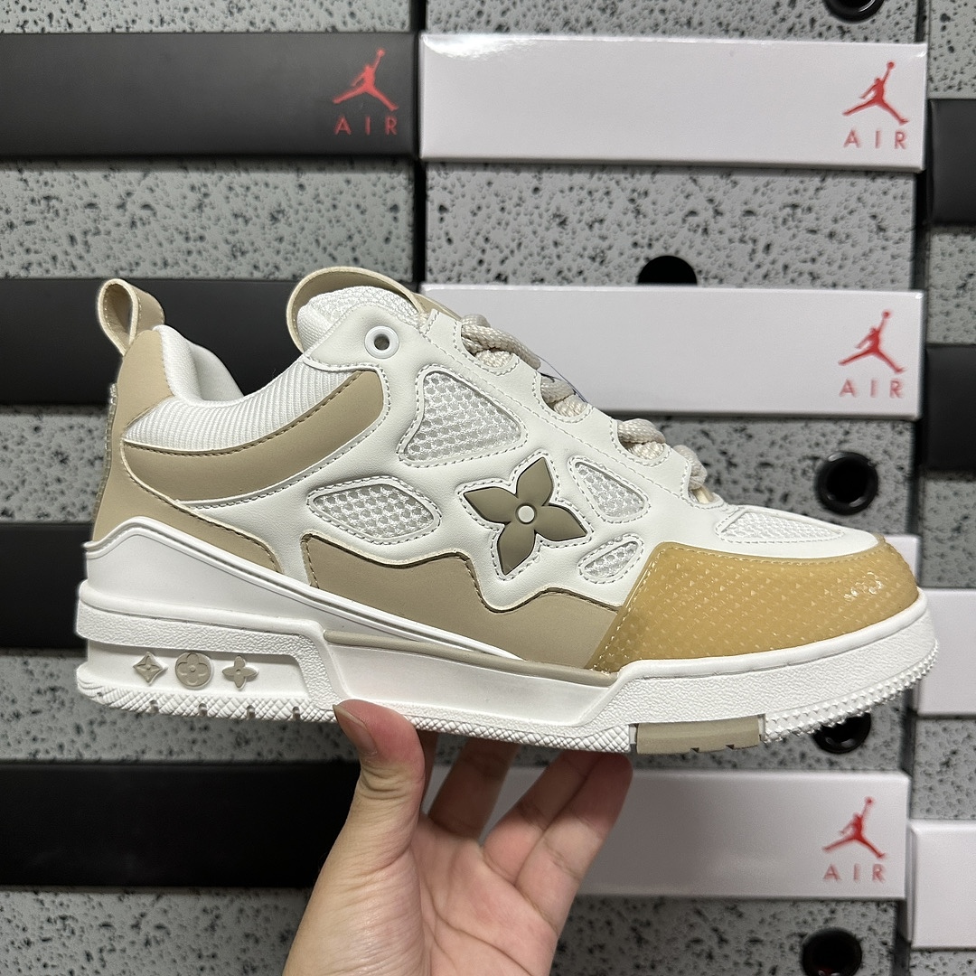 Louis Vuitton Skate Sneaker SK8 (White Brown) - Image 7