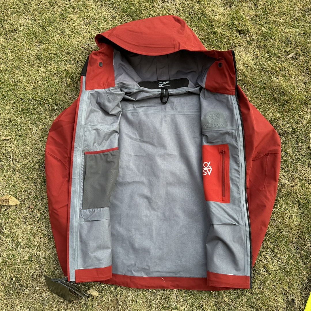 Arc'teryx Alpha Jacket 7 Podol Gen (Red SV) - Image 16