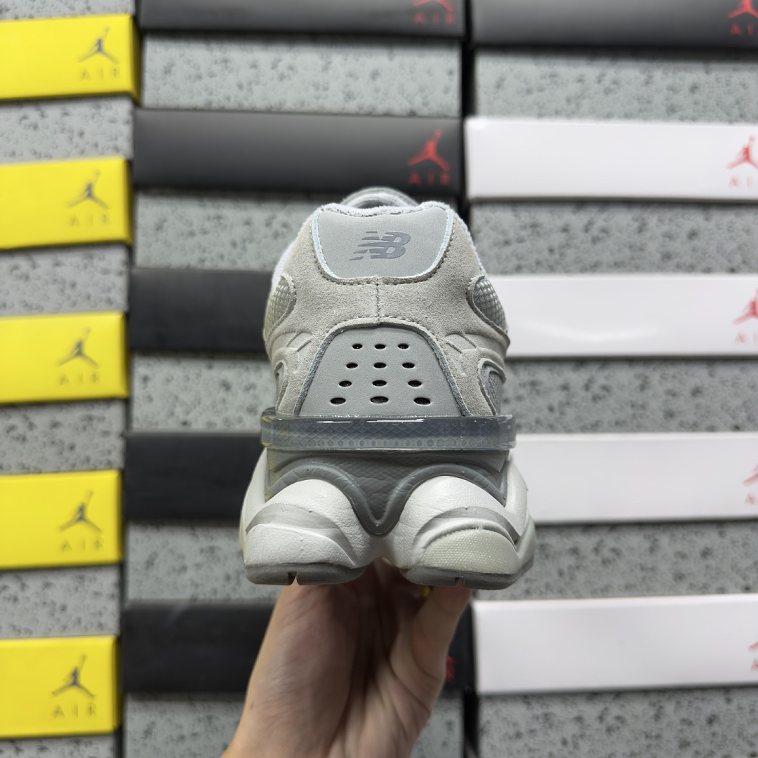 New Balance 9060 Pearl Grey Linen - Image 9