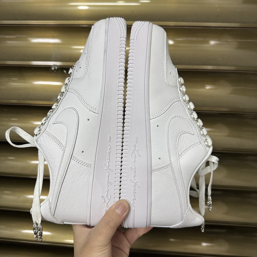 Nike Air Force 1 Low SP Drake NOCTA X Chrome Hearts (White) - Image 3