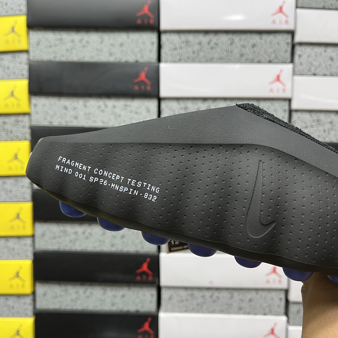 Nike Mind 001 Slide Fragment Black IQ8502-001 Collab - Image 8