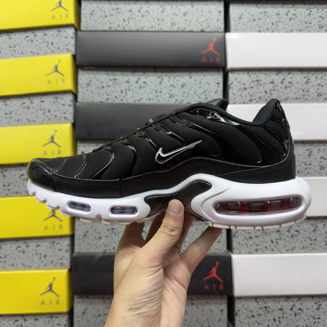 Nike Air Max Plus (Black White) - Image 5