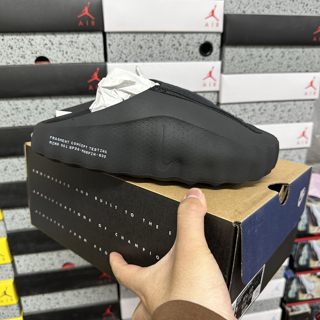 Nike Mind 001 Slide Fragment (Black) - Image 15