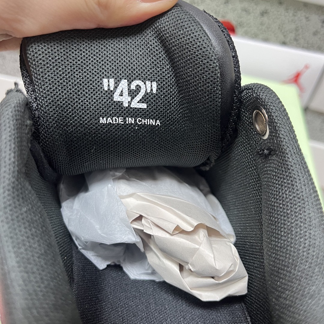 Off-White Out Of Office OOO Low Tops (Black White) - Image 2