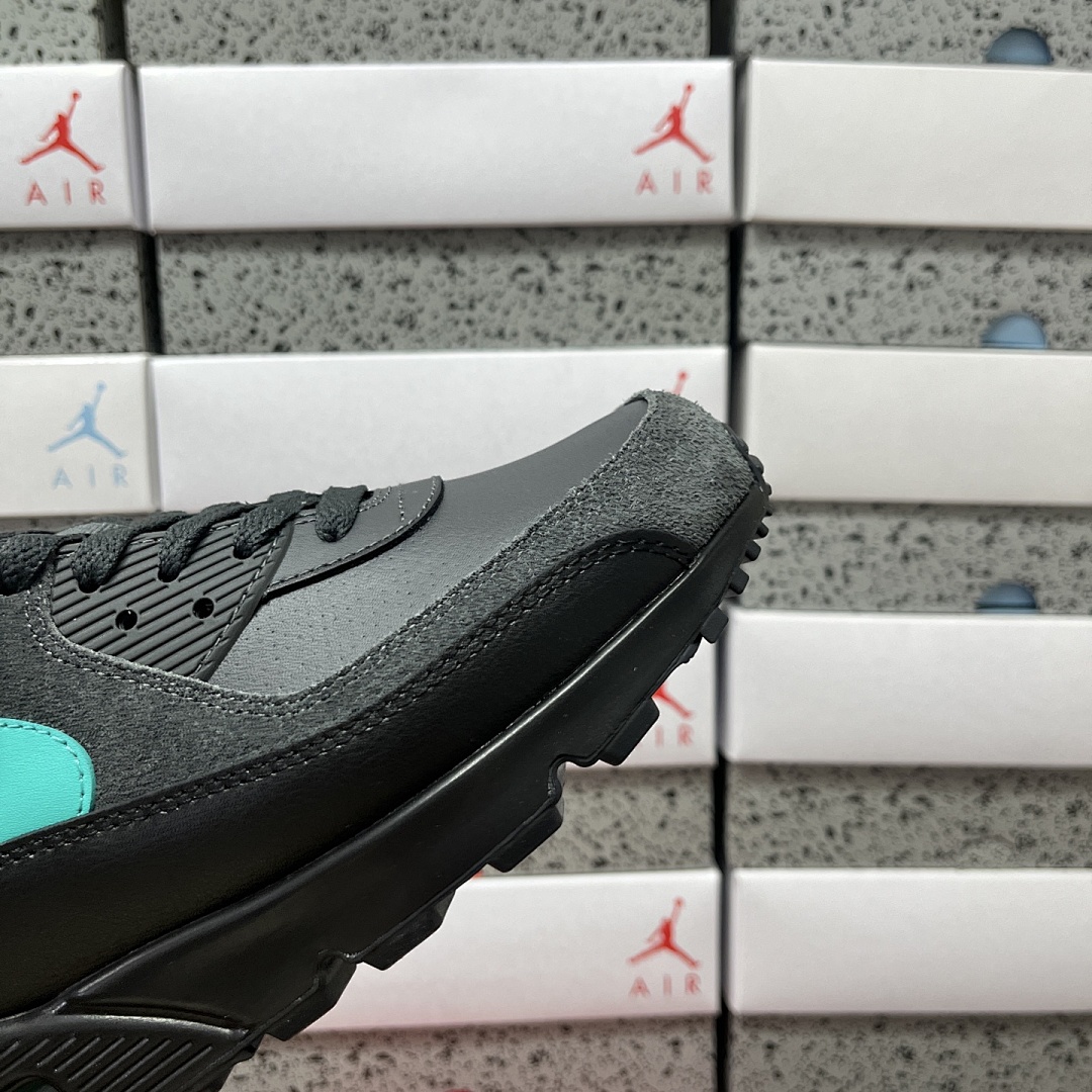 Nike Air Max 90 Black Clear Jade - Image 9