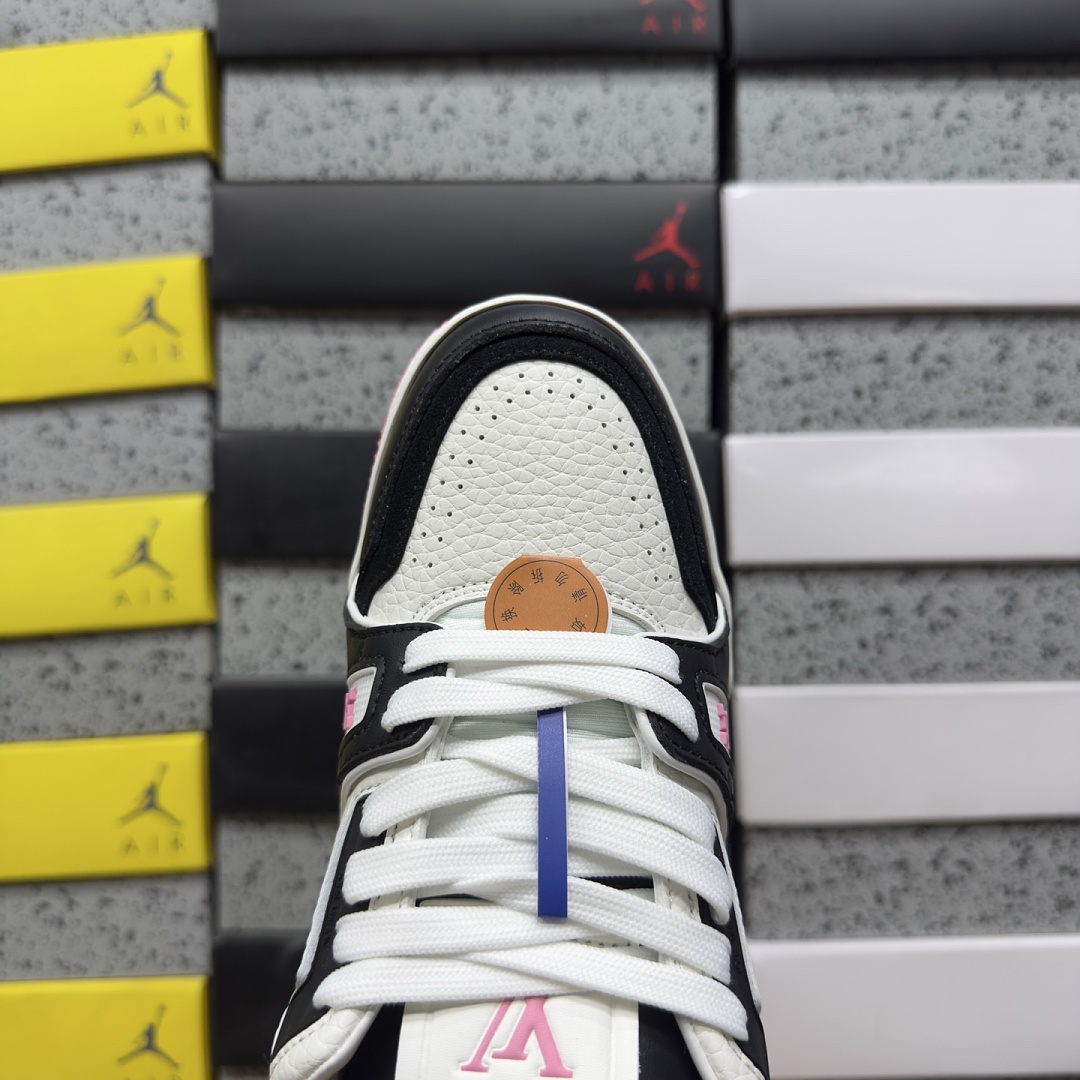 Louis Vuitton Trainer Black Pink BLACK/ - Image 2