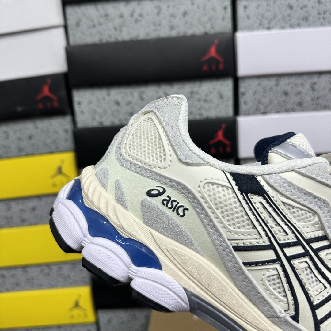 ASICS Gel-NYC White Grey Midnight 1203A788-101 - Image 3