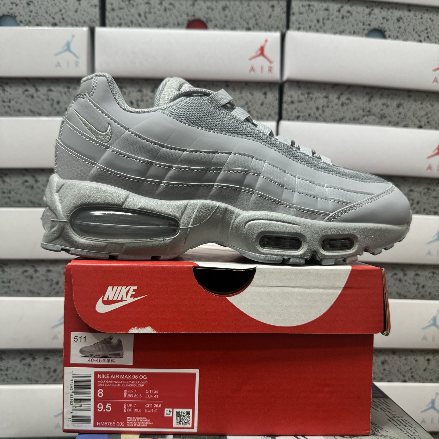 Nike Air Max 95 OG Big Bubble Wolf (Grey) - Image 11