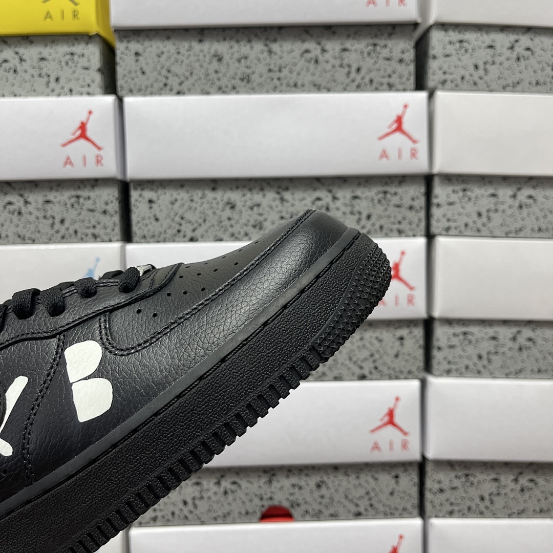 Nike Air Force 1 Low Retro SP BLACK Comme Des GarçOns - Image 9
