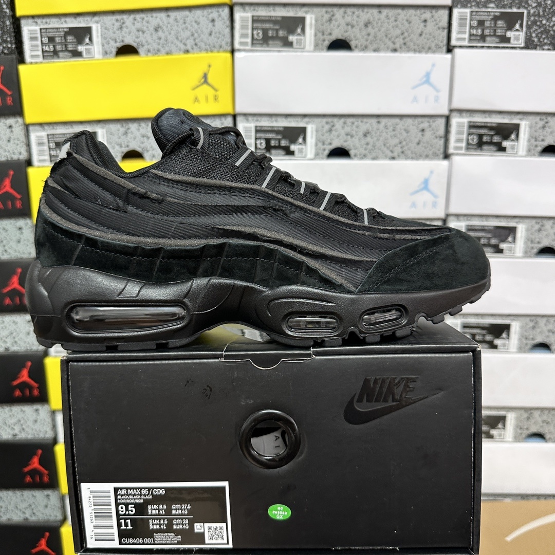 Nike Air Max 95 Comme Des Garcons Black CDG - Image 10