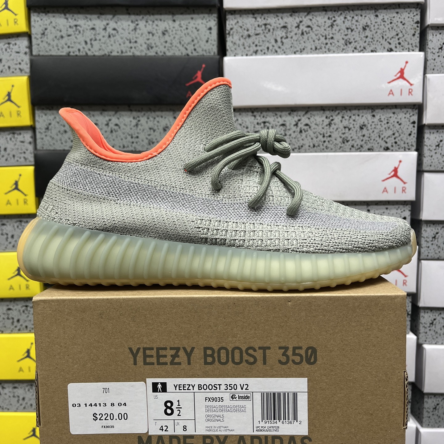 Adidas Yeezy Boost 350 V2 Desert Sage - Image 10