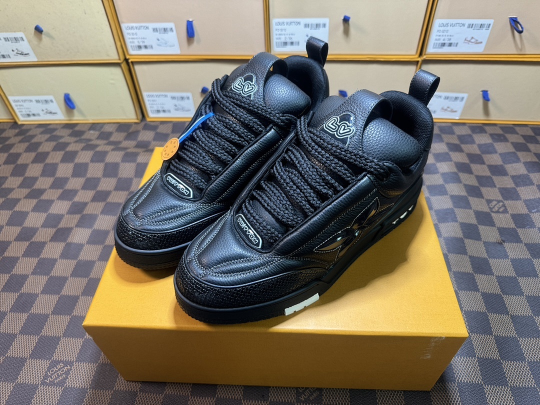 Louis Vuitton LV SkateBlack Sports Shoes - Image 7