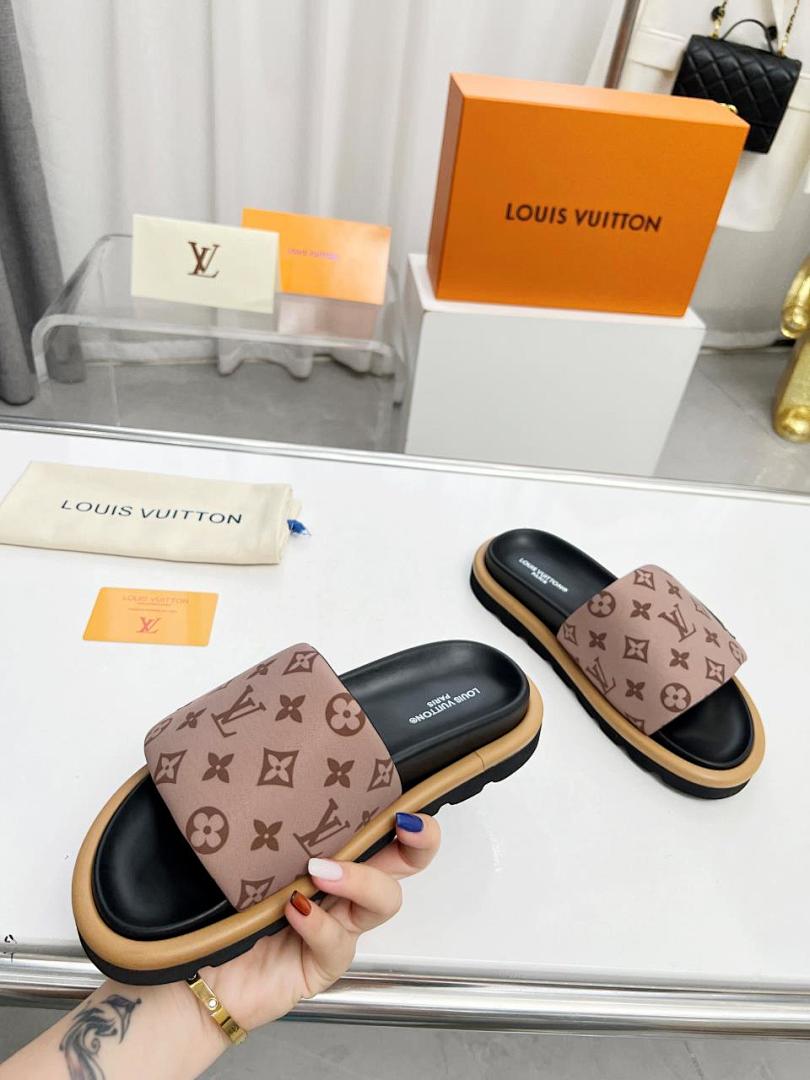 Louis Vuitton Velcro Slippers - Image 4