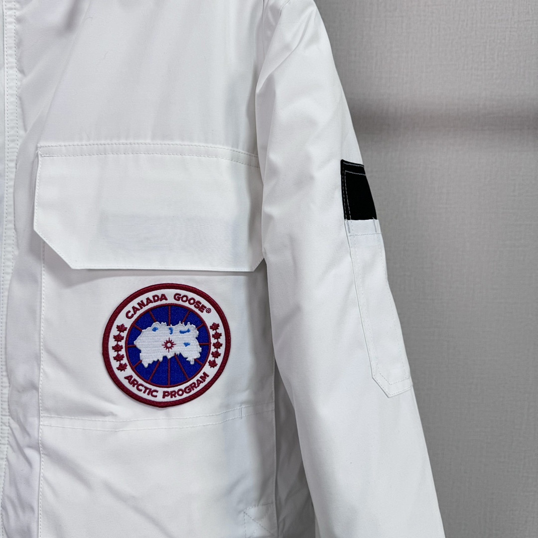 Canada Goose Parka 65 (Triple White) - Image 11