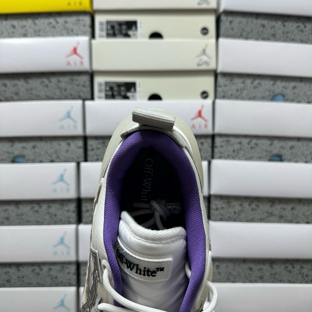 Off-White ODSY-2000 Sneaker (White Purple) - Image 8