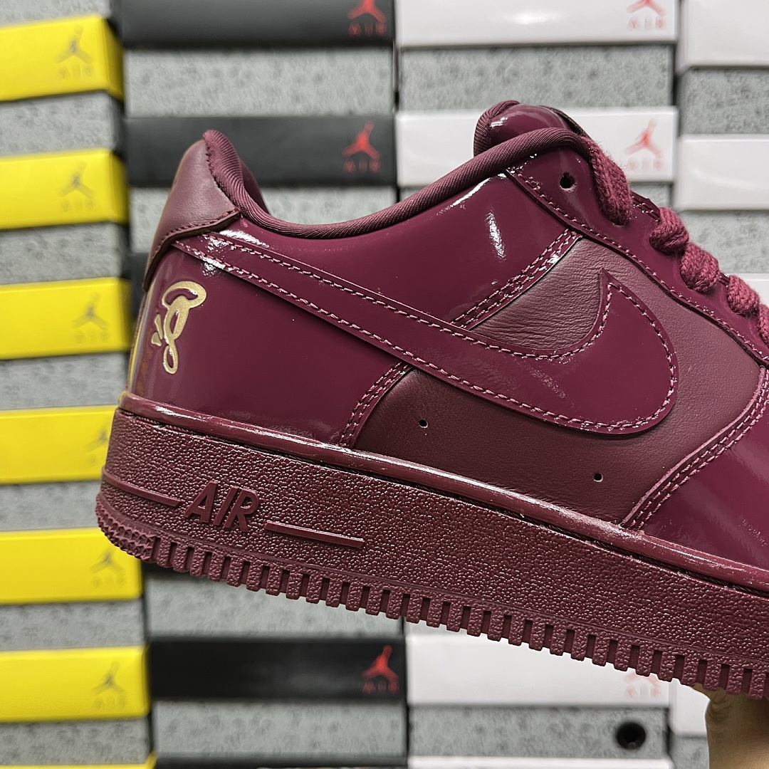 Nike Air Force 1 Low Syna Central Cee Dark Beetroot - Image 6