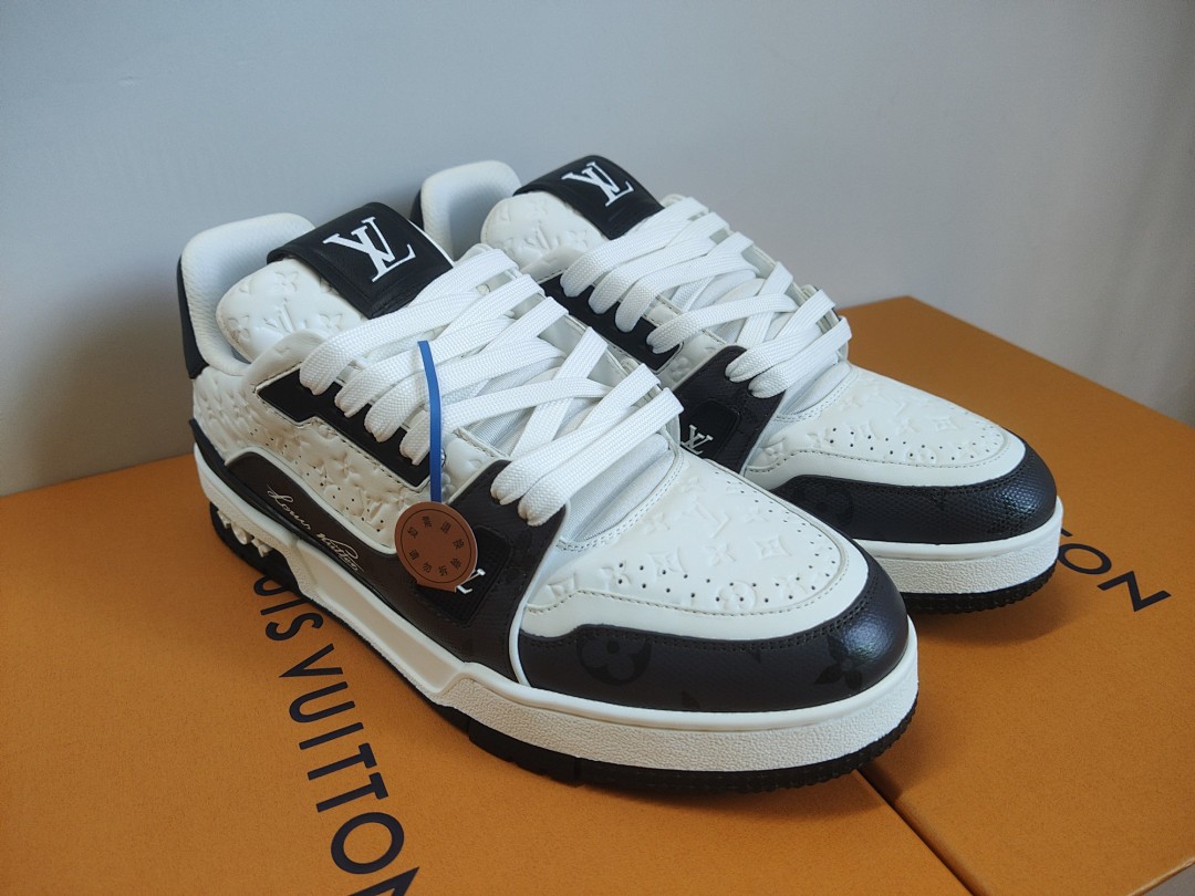 Louis Vuitton LV Trainer #54 (Black White) - Image 2