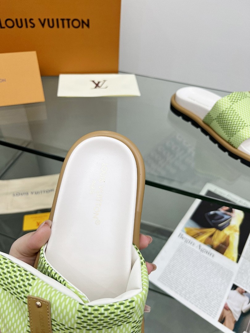 Louis Vuitton Velcro Slippers - Image 2
