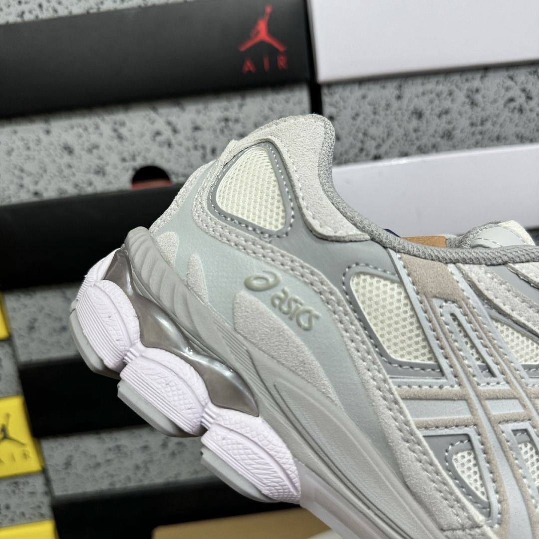 ASICS Gel-NYC Cream Cloud Grey 1203A663-101 - Image 5